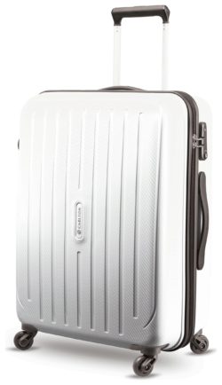 Carlton - Phoenix Medium 4 Wheel Trolley Case - White